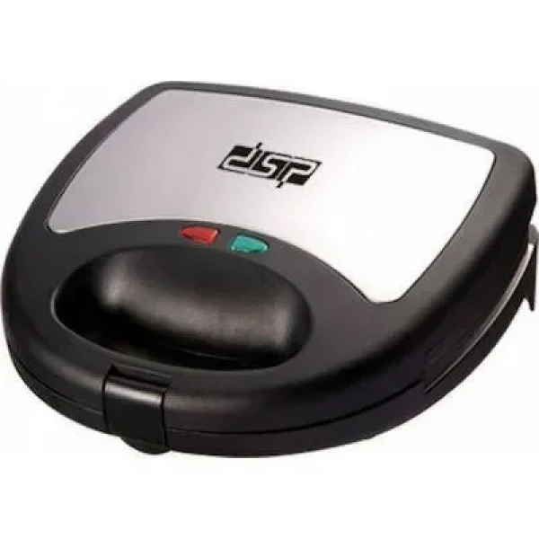 DSP Τοστιέρα με Αποσπώμενες Πλάκες για 2 Τοστ 750W Inox