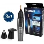 Επαναφορτιζόμενη Ξυριστική-Trimmer Μηχανή Kemei KM-312