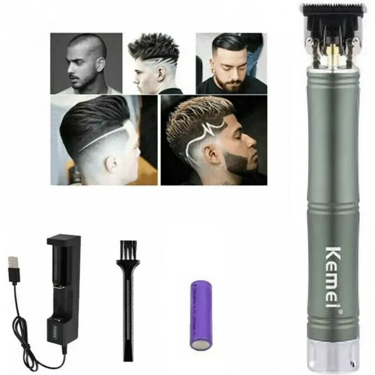 Επαναφορτιζόμενo Trimmer KEMEI KM-D8