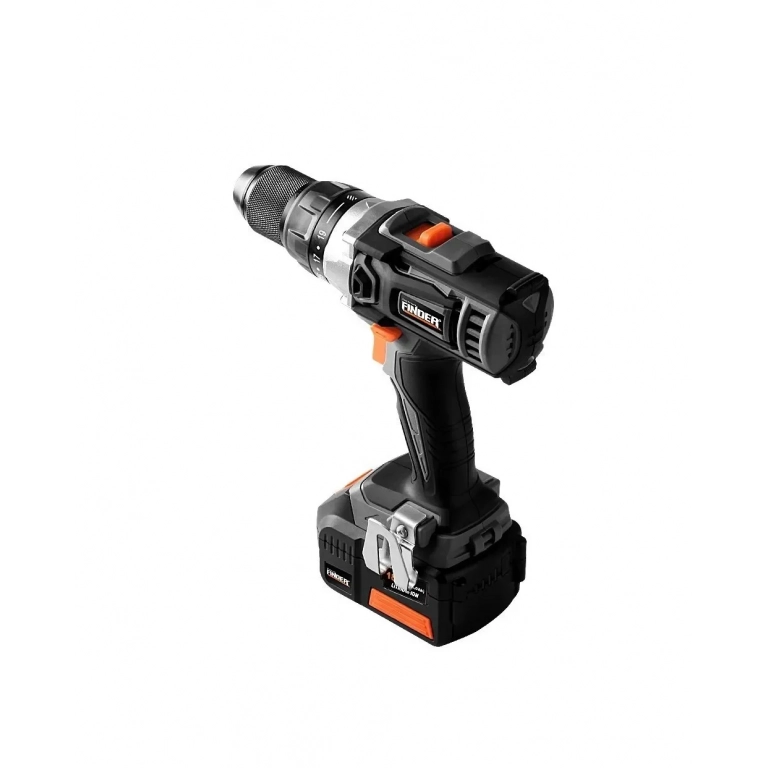 Επαναφορτιζόμενο Τρυπάνι με 2 Μπαταρίες 18V FINDER MAS-5258