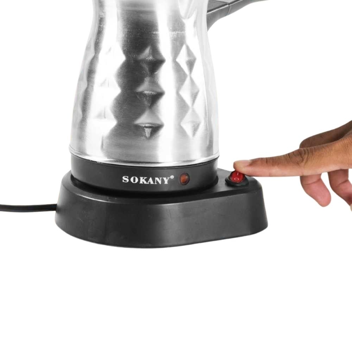 Ηλεκτρικό Μπρίκι Καφέ Inox 600W SOKANY SK-213