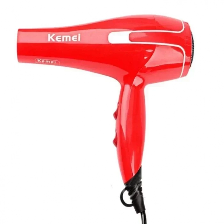 Kemei Επαγγελματικό Πιστολάκι Μαλλιών - KM-8888 Red
