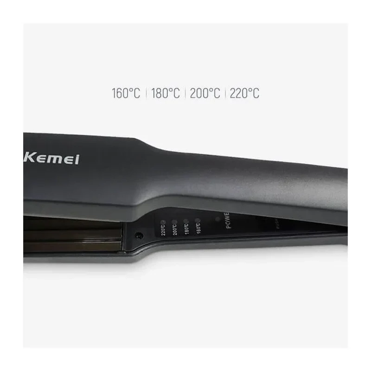 Kemei KM-332 Πρέσα Μαλλιών με Κεραμικές Πλάκες