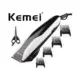 Kemei Km-6357 Professional Hair Clipper - Black/Red