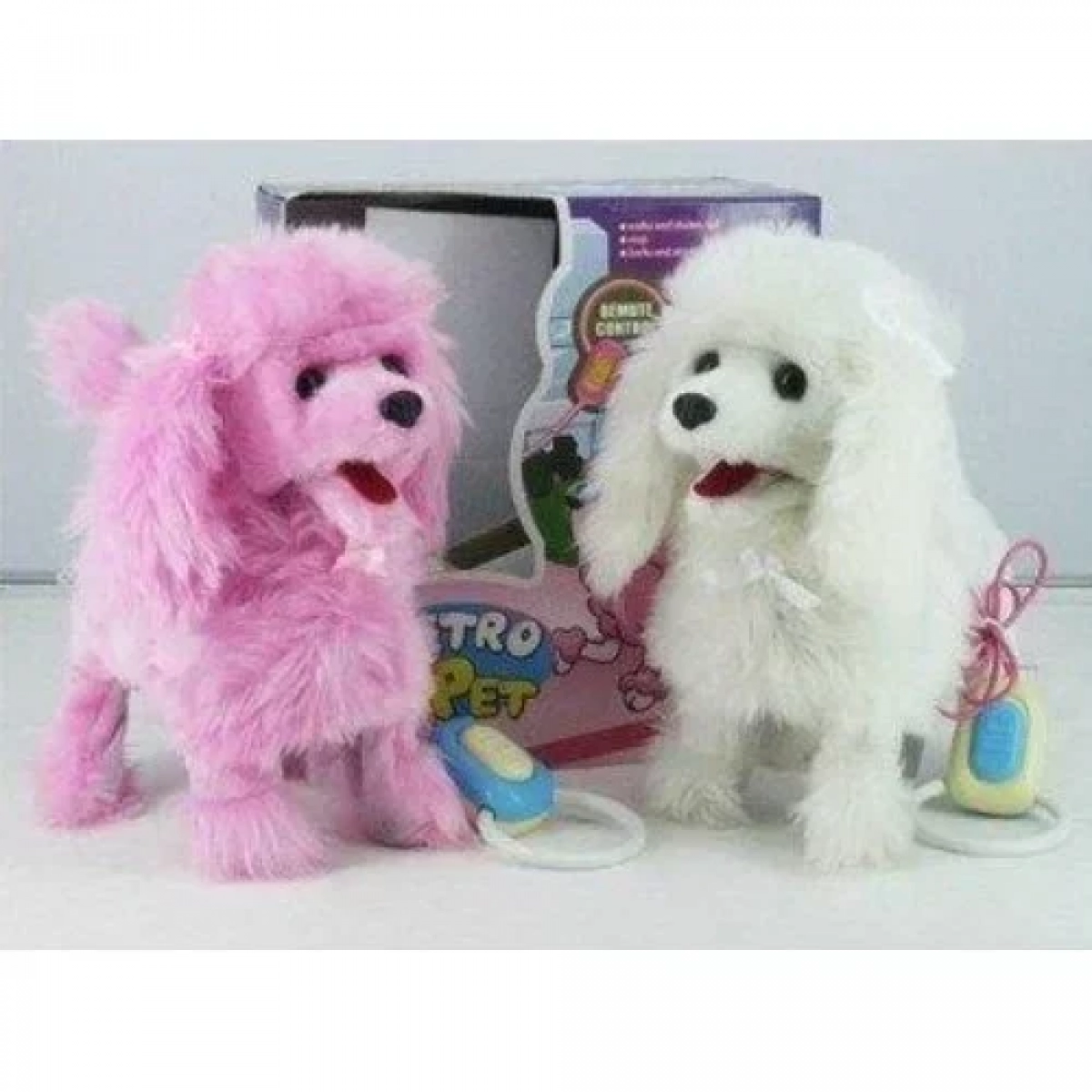 Λούτρινο Ηλεκτρονικό Σκυλάκι / Metro Pet Puppy Electronic Dog Pink (oem)