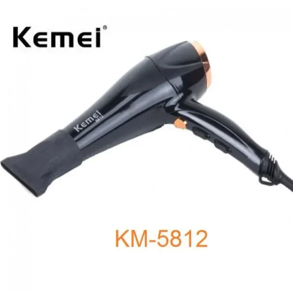 Σεσουάρ Μαλλιών 3500W Με ζεστό - Κρύο Αέρα Kemei KM-5812