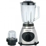 Sokany SK-148S Μπλέντερ για Smoothies με Γυάλινη Κανάτα 1.5lt και Ισχύ 400Watt