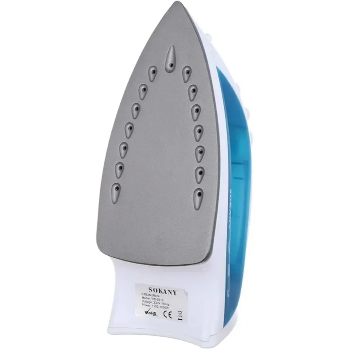 Sokany YW-5518 Steam Iron - 1200-1600W μπλε