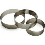 Stainless Steel Round Cake Baking Tool 3τμχ.
