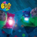 Starry Teddy Προτζέκτορας Αστεριών, Λούτρινο Αρκουδάκι 30cm & Νυχτερινό Φωτιστικό LED Νανουρίσματος - Μπλε Bear