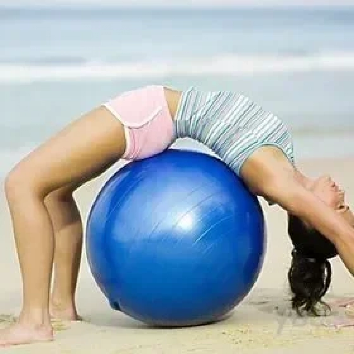 Μπάλα Pilates 65cm μπλε