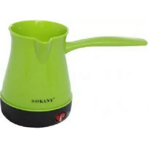 Ηλεκτρικό Μπρίκι 600W με Χωρητικότητα 500ml Sokany SK219 Πράσινο