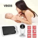 Ασύρματο baby monitor με κάμερα για μωρά, ενδοεπικοινωνία, night vision - VB608