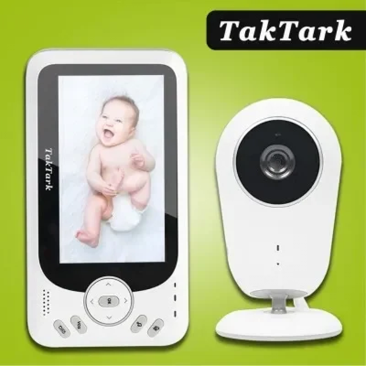 Ασύρματο baby monitor με κάμερα για μωρά, ενδοεπικοινωνία, night vision - VB608