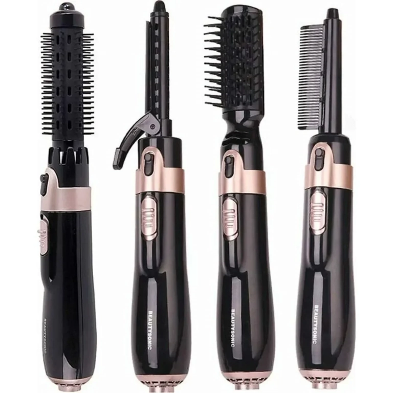 Ηλεκτρική βούρτσα μαλλιών για ίσιωμα και μπούκλες 4 σε 1 Andowl Q-M308 | Andowl