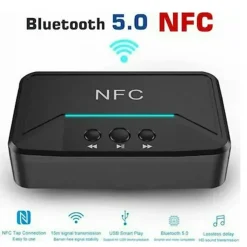 Ασύρματος Αναμεταδότης Ήχου Bluetooth/NFC Andowl (J) Q-T92 – Μαύρο