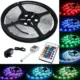Ταινία LED RGB 5m με Τροφοδοτικό και Τηλεχειριστήριο SMD3528 12V FOYU