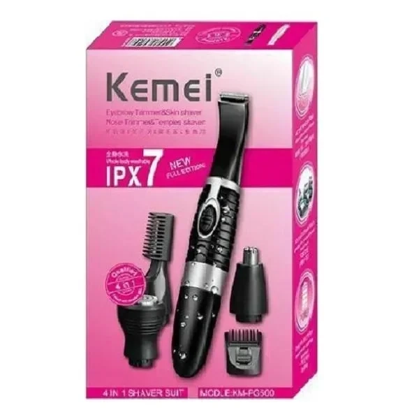 Επαναφορτιζόμενη Κουρευτική Μηχανή – Trimmer Kemei KM-PG5004 Μαύρη