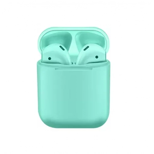 i12 Touch Earbud Bluetooth Handsfree Πράσινο