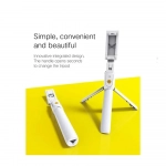 K07 Selfie Stick Τρίποδο Κινητού με Bluetooth Μαύρο