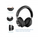 KLGO B7 Ασύρματα Over Ear Ακουστικά Μαύρα