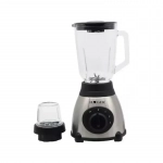 Haeger HG-288 Μπλέντερ με Γυάλινη Κανάτα 1.5lt 850Watt Inox