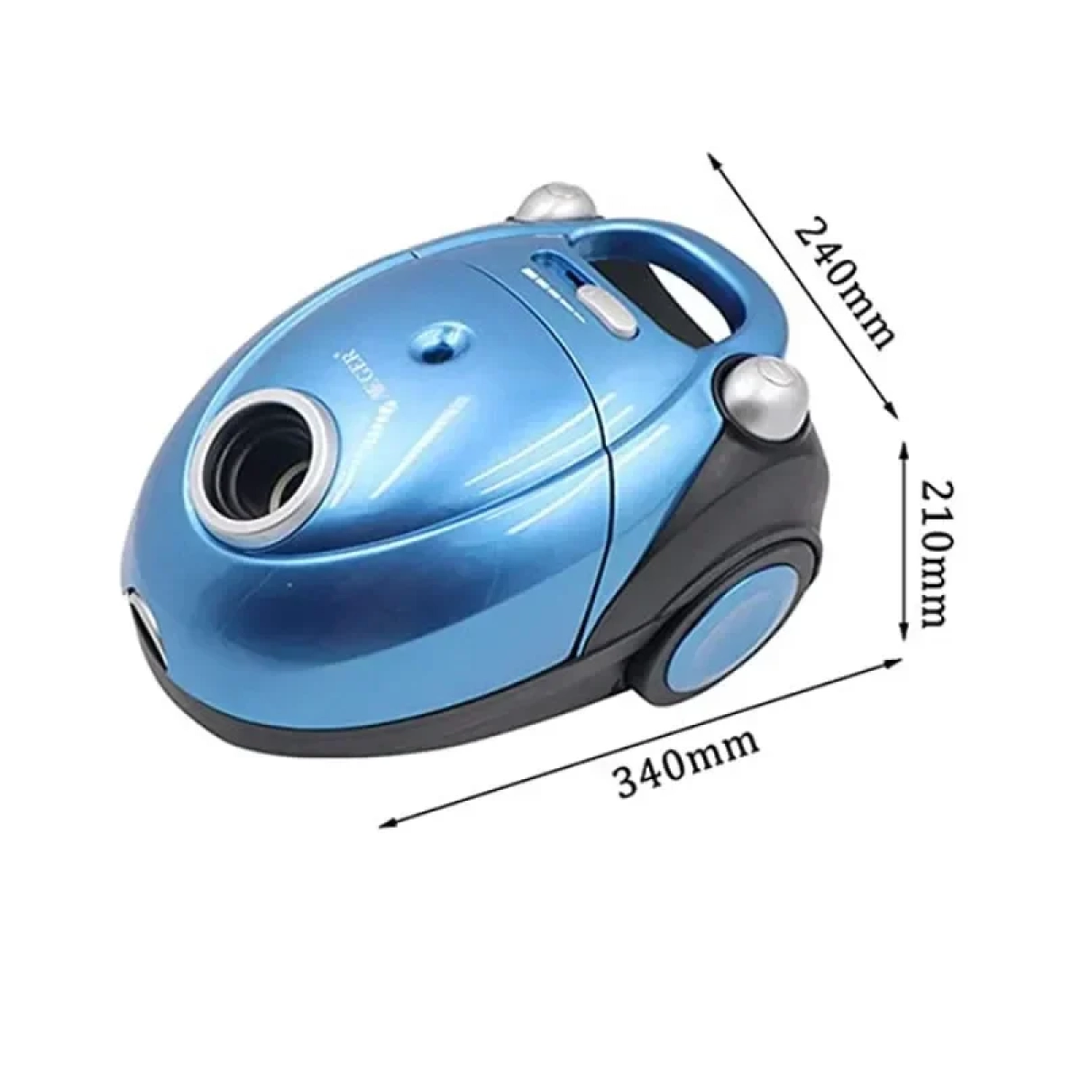 Haeger HG-8661 Ηλεκτρική Σκούπα 1200W με Σακούλα 2lt Μπλε