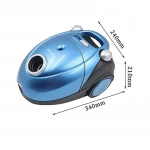 Haeger HG-8661 Ηλεκτρική Σκούπα 1200W με Σακούλα 2lt Μπλε