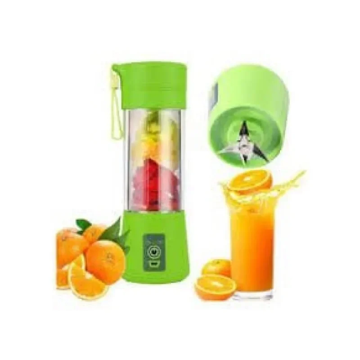 Mini Μπλέντερ Χυμού Αυτόματο και Επαναφορτιζόμενο με USB, 380ml, NG-01 – Πράσινο
