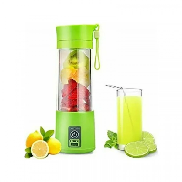 Mini Μπλέντερ Χυμού Αυτόματο και Επαναφορτιζόμενο με USB, 380ml, NG-01 – Πράσινο