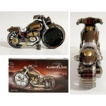 Επιτραπέζιο Ρολόι Ξυπνητήρι Desk Analog Alarm Clock Top Grade Auto Bike Model PF168A (oem) - Image 2