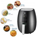 Ηλεκτρική Φριτέζα 5L 1400W με Ψηφιακό Πάνελ Andowl Q-Z8 – Μαύρο