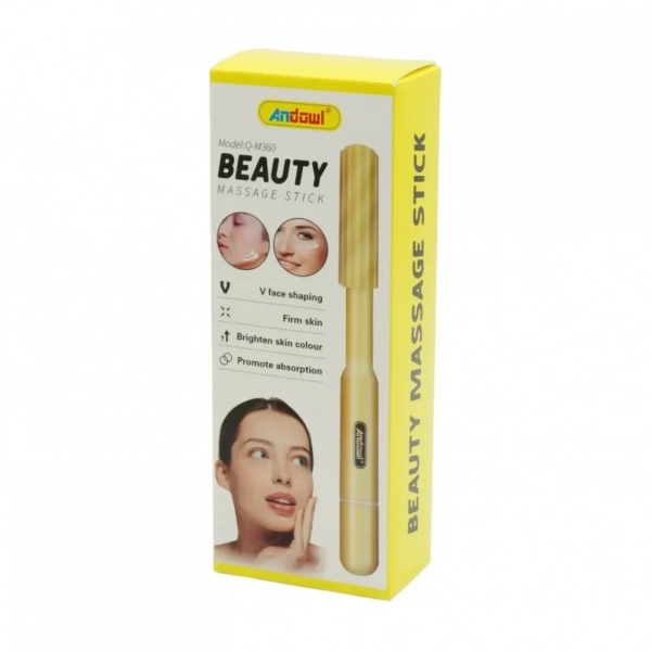 Συσκευή Μασάζ Προσώπου Beauty Massage Stick Andowl Q-M360 Rose Gold