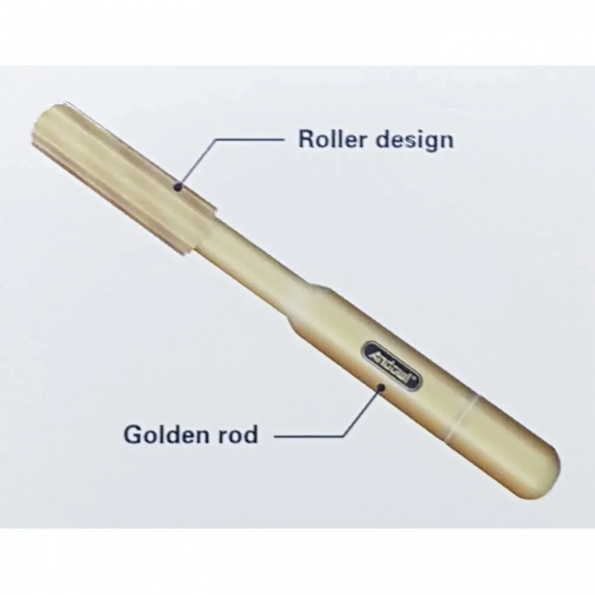 Συσκευή Μασάζ Προσώπου Beauty Massage Stick Andowl Q-M360 Rose Gold - Image 3
