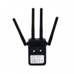 Ασύρματο WiFi N Router/Repeater 300Mbps WPS Andowl Q-A45 – Μαύρο - Image 3