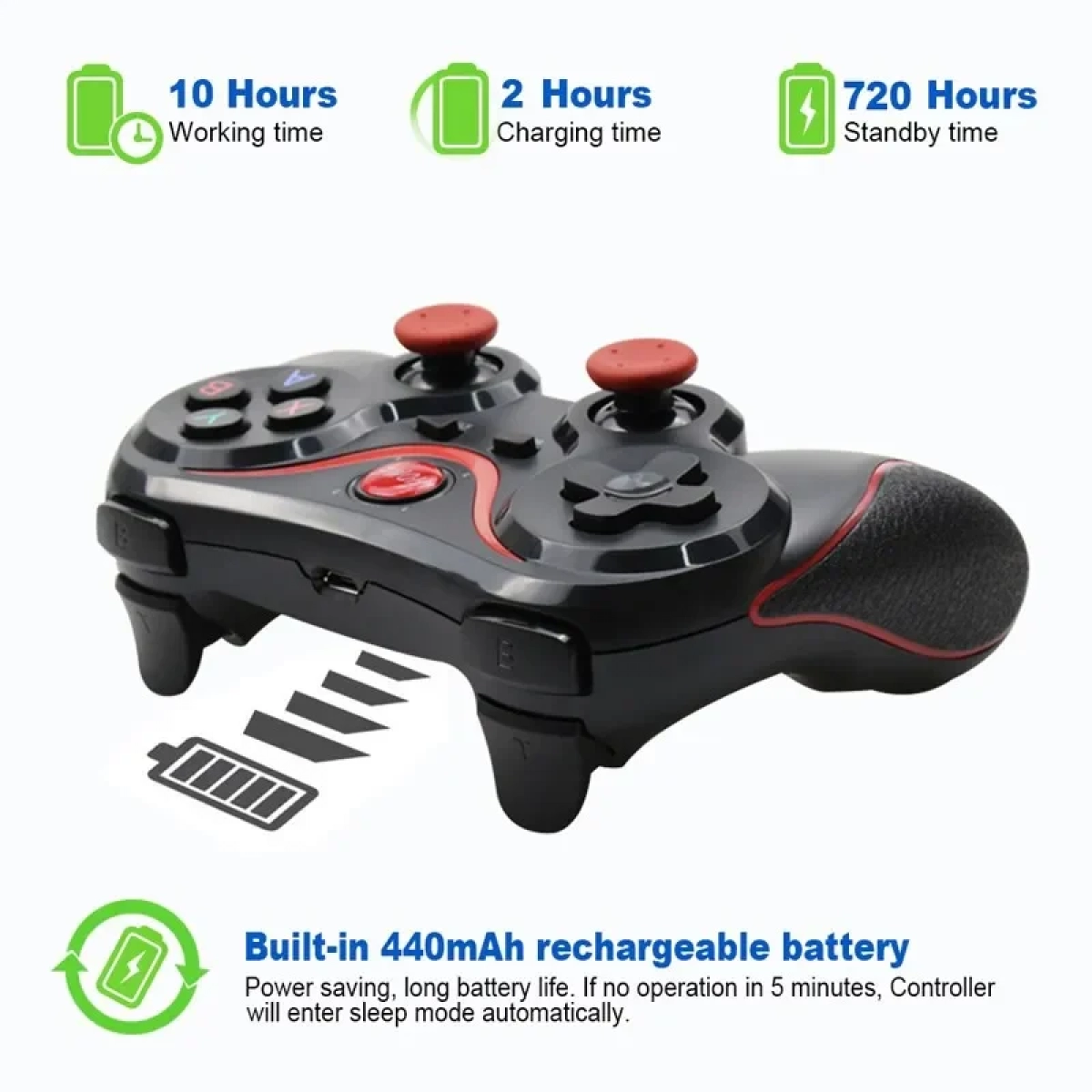 Ασύρματο Gamepad για PC ANDOWL Q-PA3