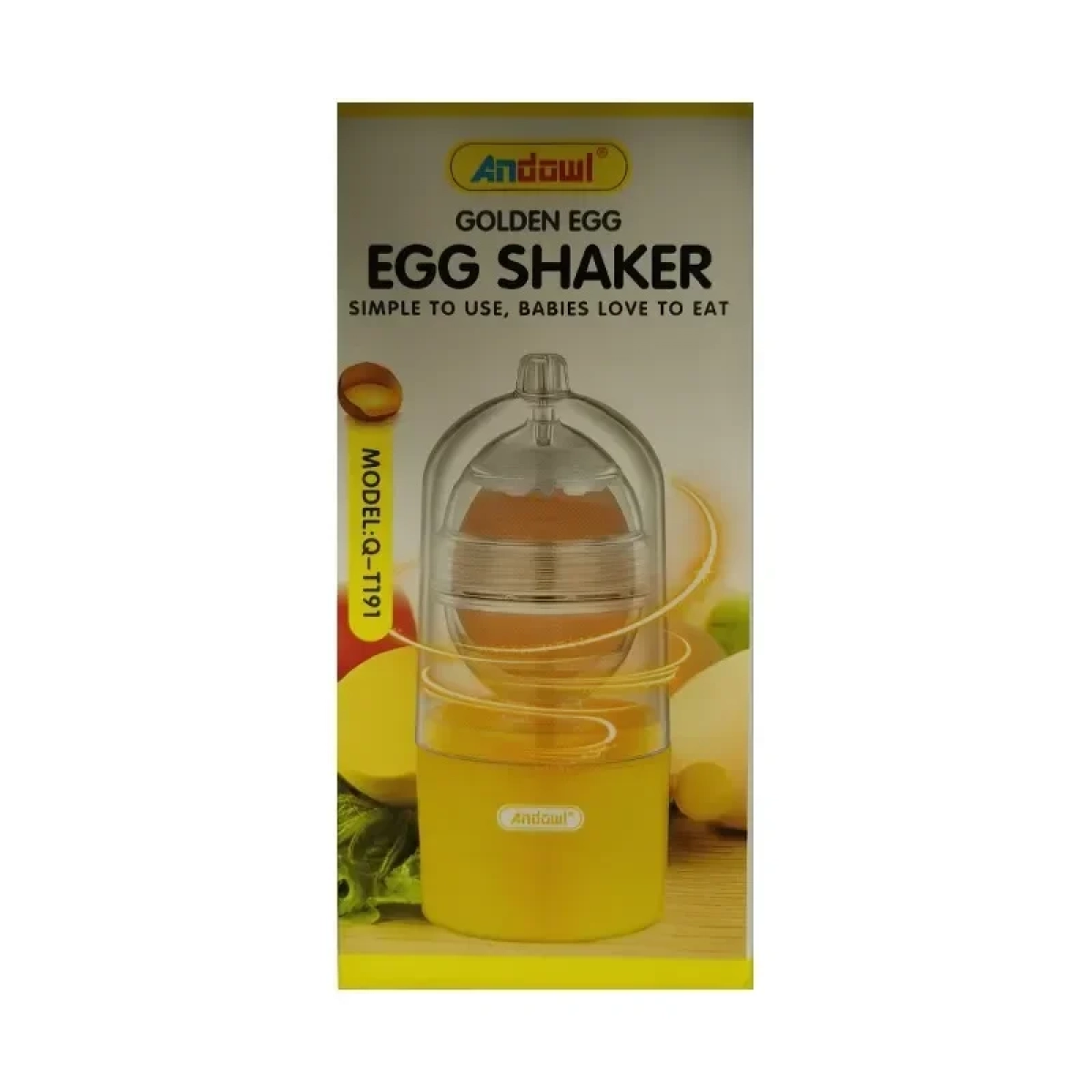 Αναδευτήρας Αυγού (Μίξερ) / Manual Egg Shaker Andowl Q-T191