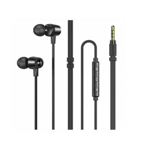 Awei L5 In-ear Handsfree Magnetic Adsorption με Βύσμα 3.5mm Μαύρο