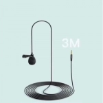 Ενσύρματο Μικρόφωνο με Κλιπ Awei MK1 Jack 3.5mm (Μαύρο)