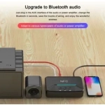 Ασύρματος Αναμεταδότης Ήχου Bluetooth/NFC Andowl (J) Q-T92 – Μαύρο