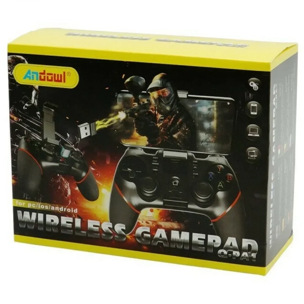 Andowl Q-PA1 Ασύρματο Gamepad για Android / PC / iOS Μαύρο