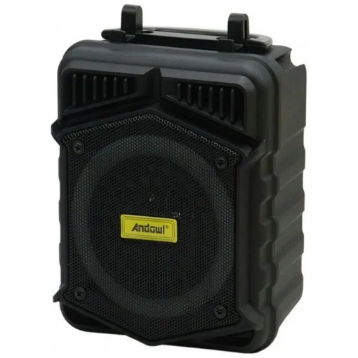 Andowl Q-YX2135 Ηχείο Bluetooth 3W με Ραδιόφωνο και 9 ώρες Λειτουργίας Black