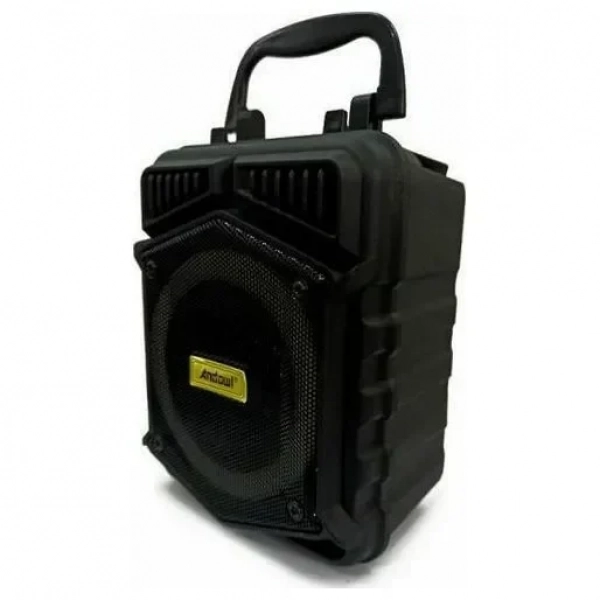 Andowl Q-YX2135 Ηχείο Bluetooth 3W με Ραδιόφωνο και 9 ώρες Λειτουργίας Black