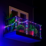 Χριστουγεννιάτικος Φωτοσωλήνας Led 20m RGB με 8 Προγράμματα Φωτισμού