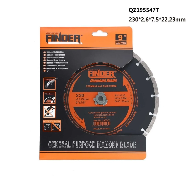 Διαμαντόδισκος – 230mm/9″” – Finder – 195547