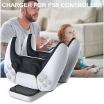 Διπλή Βάση Φόρτισης Χειριστηρίων PS5 - Dobe P5 Charging Dock