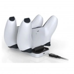 Διπλή Βάση Φόρτισης Χειριστηρίων PS5 - Dobe P5 Charging Dock