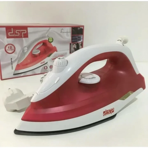 DSP Professional ceramic Steam Iron 1500W KD1002 Κόκκινο