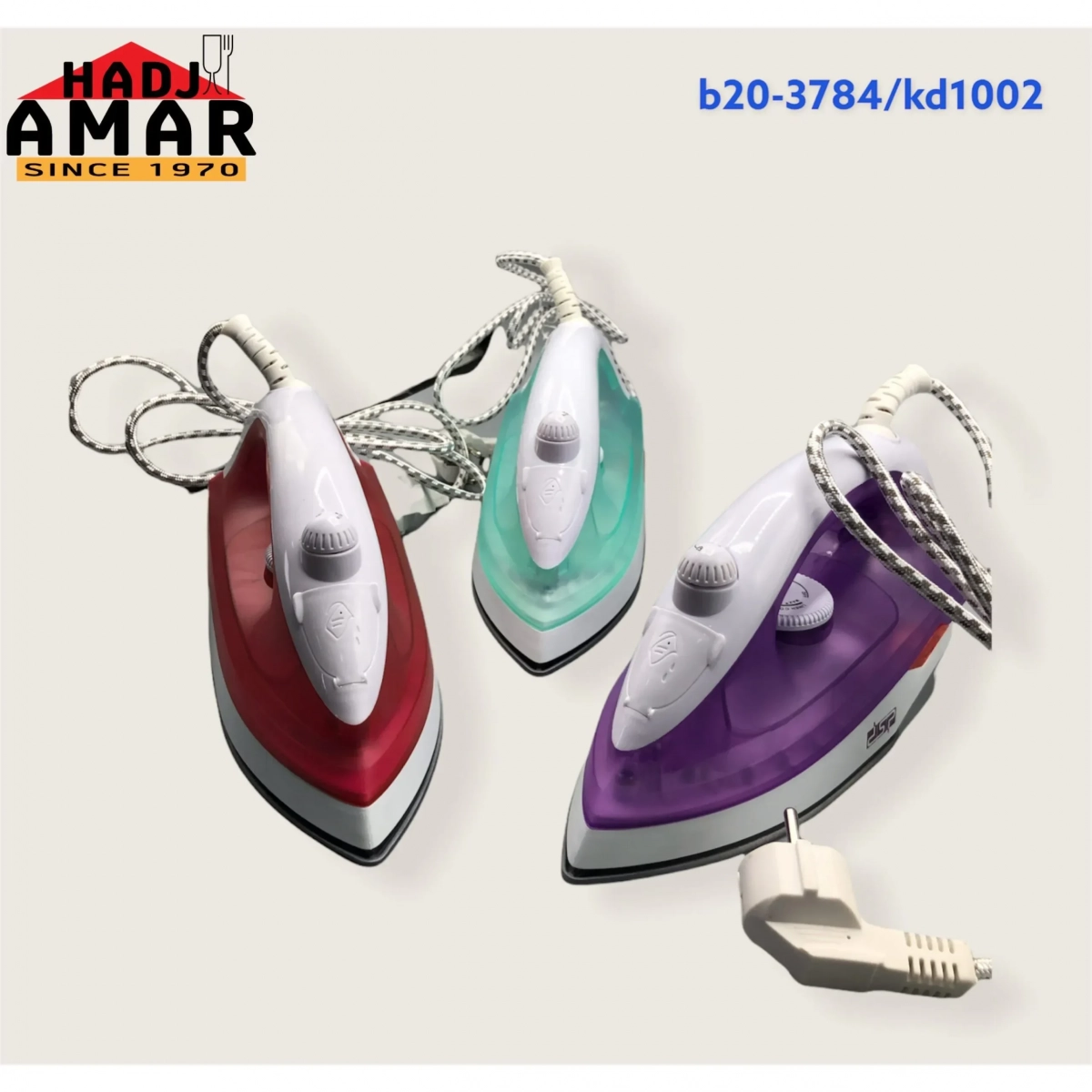 DSP Professional Ceramic Steam Iron 1500W KD1002 Πράσινο