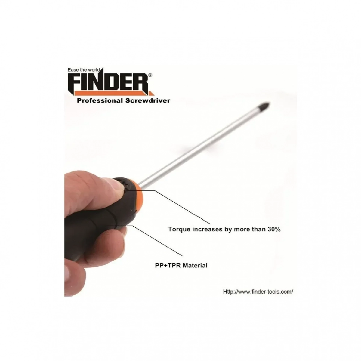 Finder Κατσαβίδι Ίσιο 8x150mm 193026